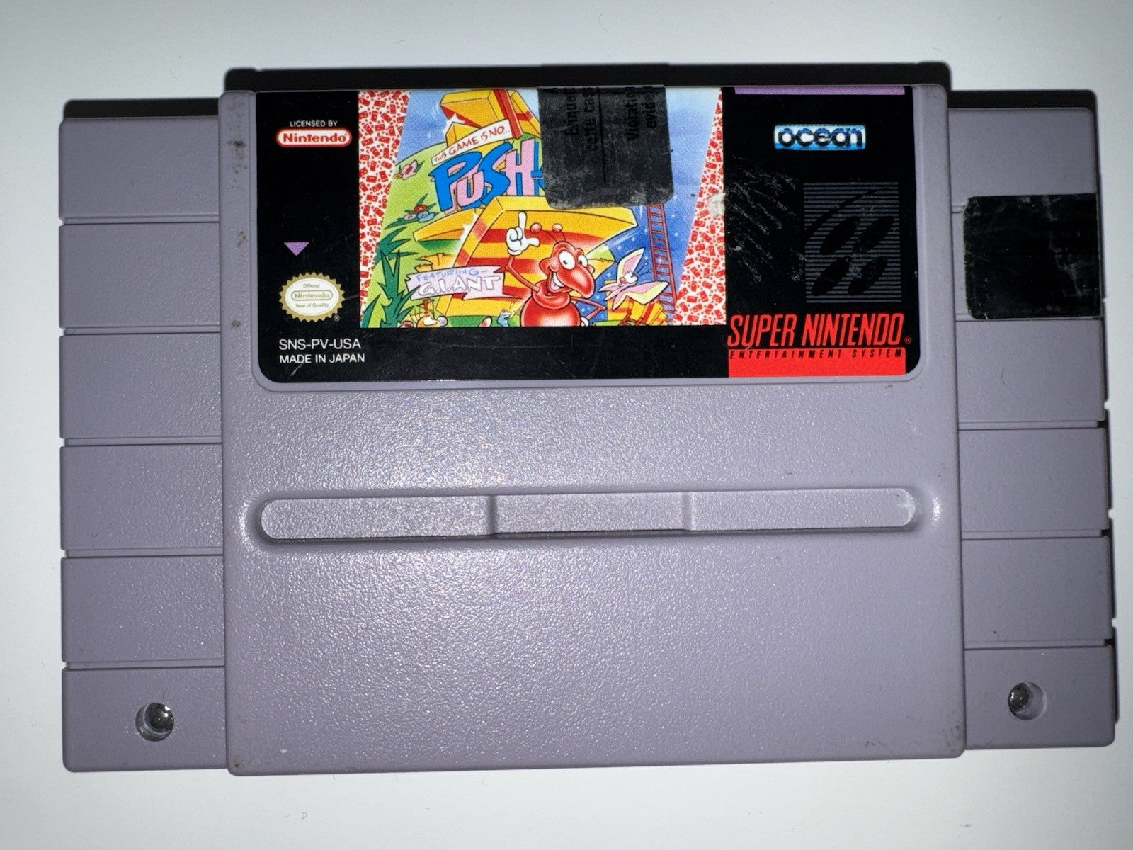 Pushover Super Nintendo SNES