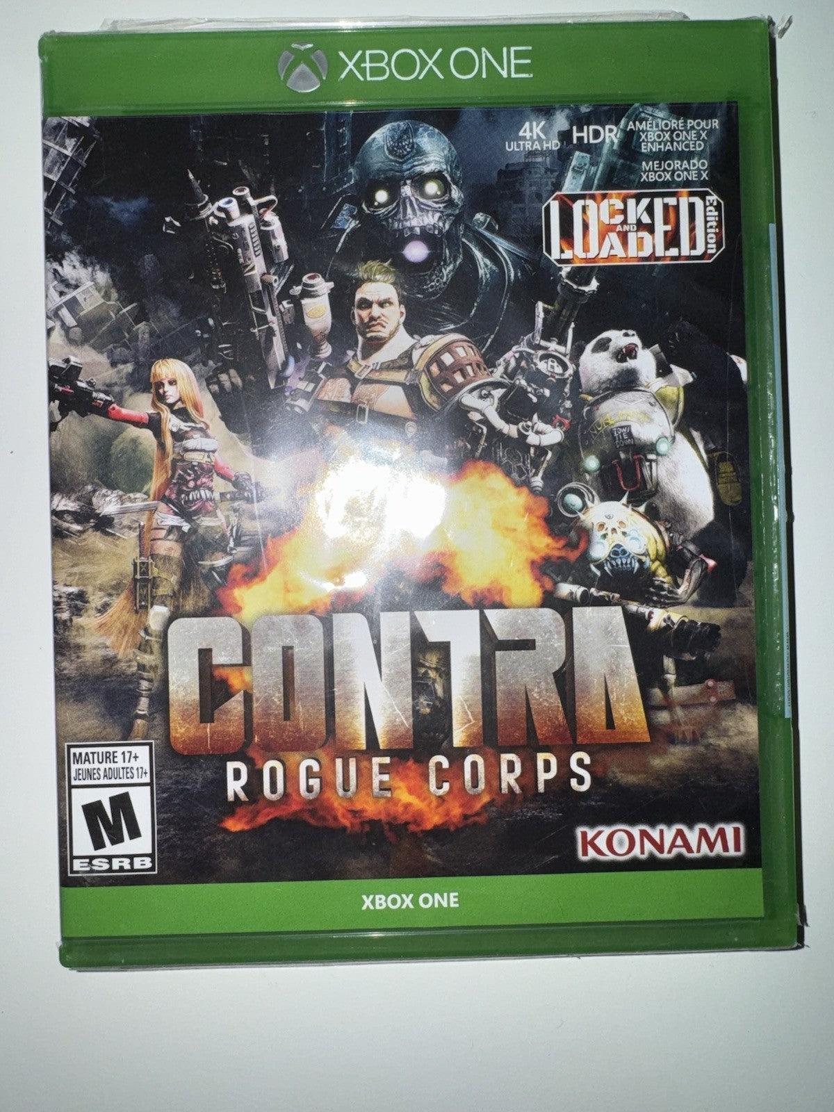 CONTRA ROGUE CORPS (Microsoft Xbox One) BRAND NEW SEALED XB1