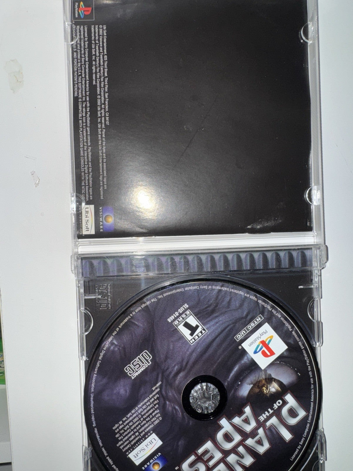 Planet of the Apes (Sony PlayStation 1, 2002)  CIB COMPLETE PS1