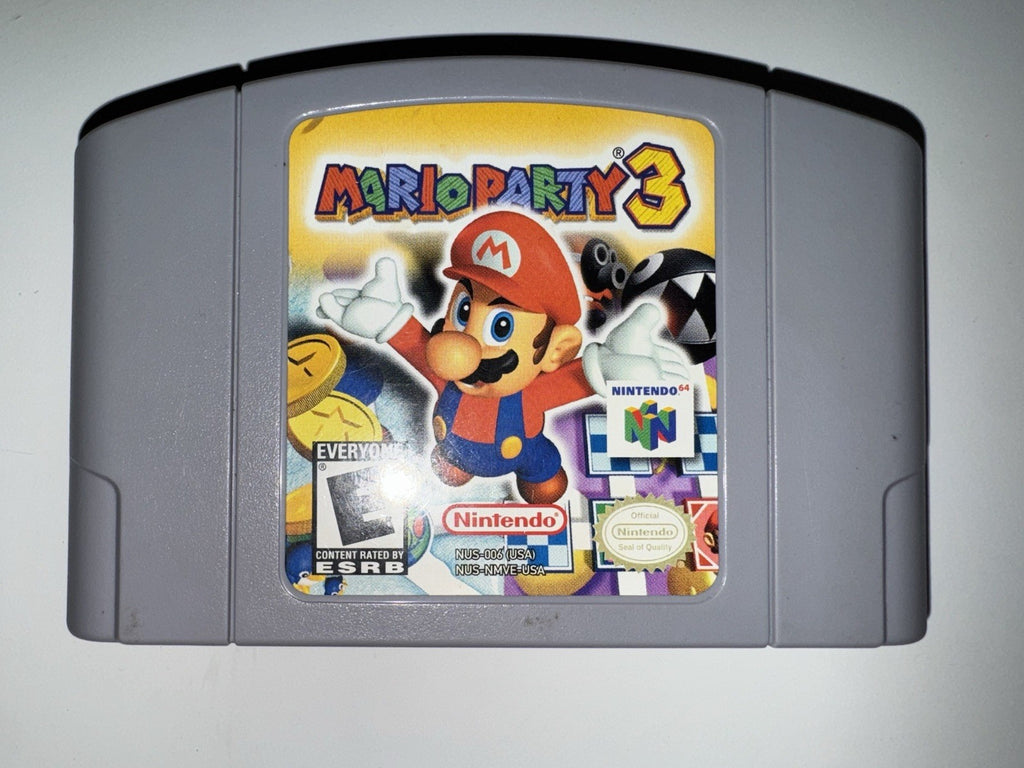 Mario Party 3 (Nintendo 64, 2001) N64 CART ONLY
