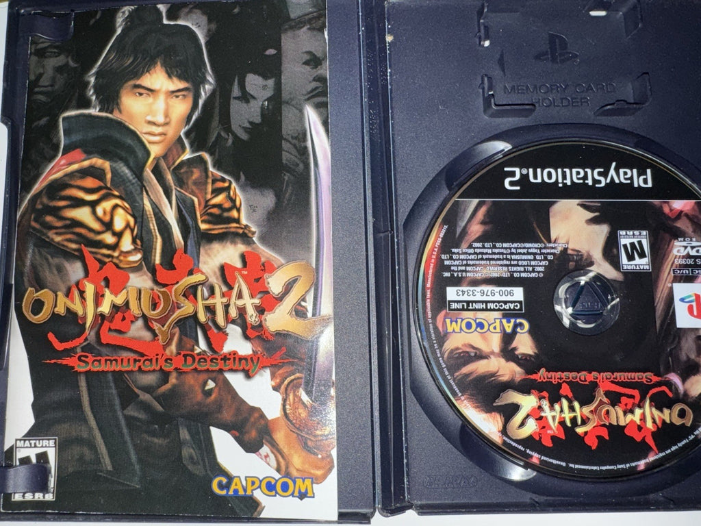 Onimusha 2: Samurai's Destiny (Sony PlayStation 2, 2002) CIB COMPLETE PS2
