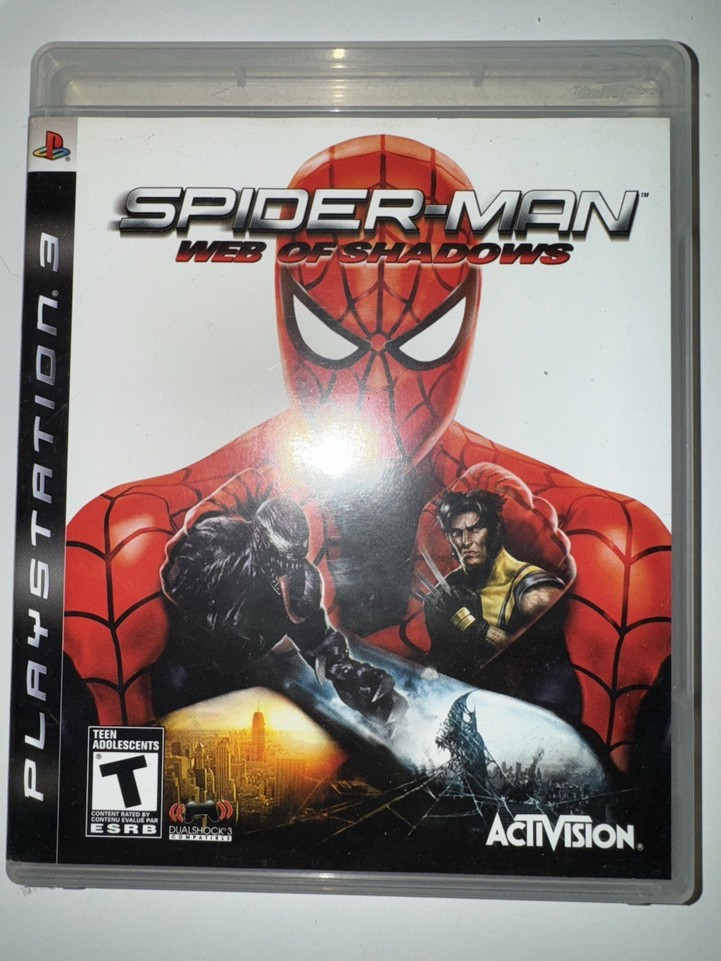 Spider-Man: Web of Shadows (Sony PlayStation 3, 2008) CIB COMPLETE PS3