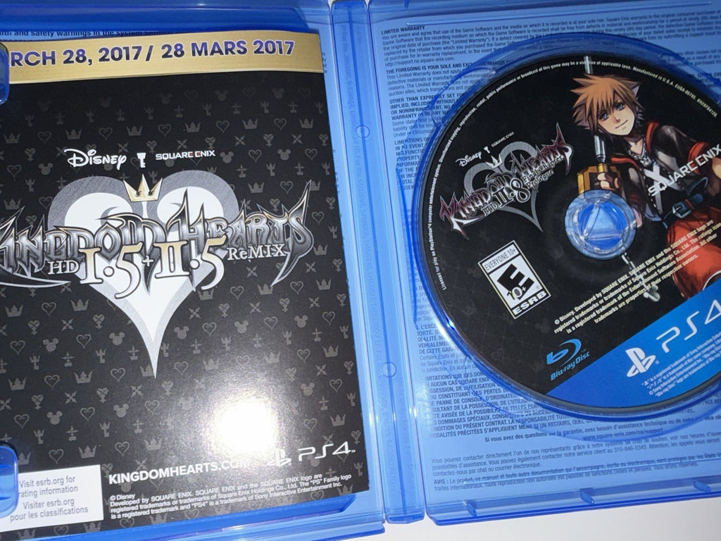 Kingdom Hearts HD 2.8 Final Chapter Prologue (PlayStation 4 , 2016) PS4