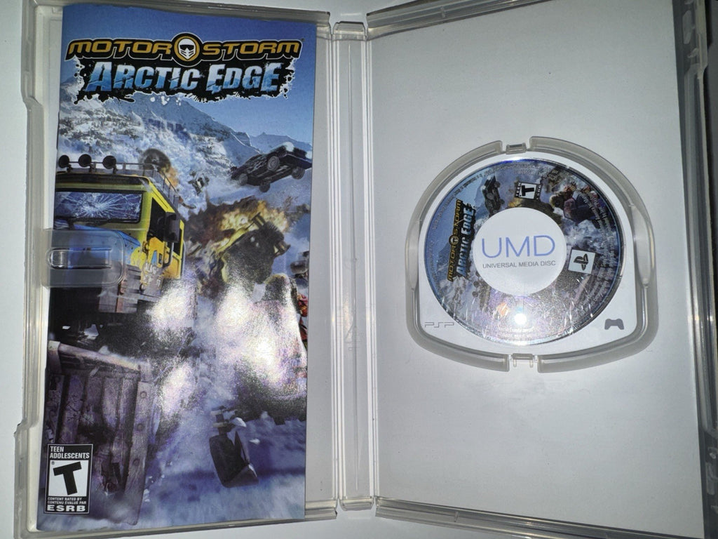 MotorStorm: Arctic Edge (Sony PSP, 2009) CIB COMPLETE PSP