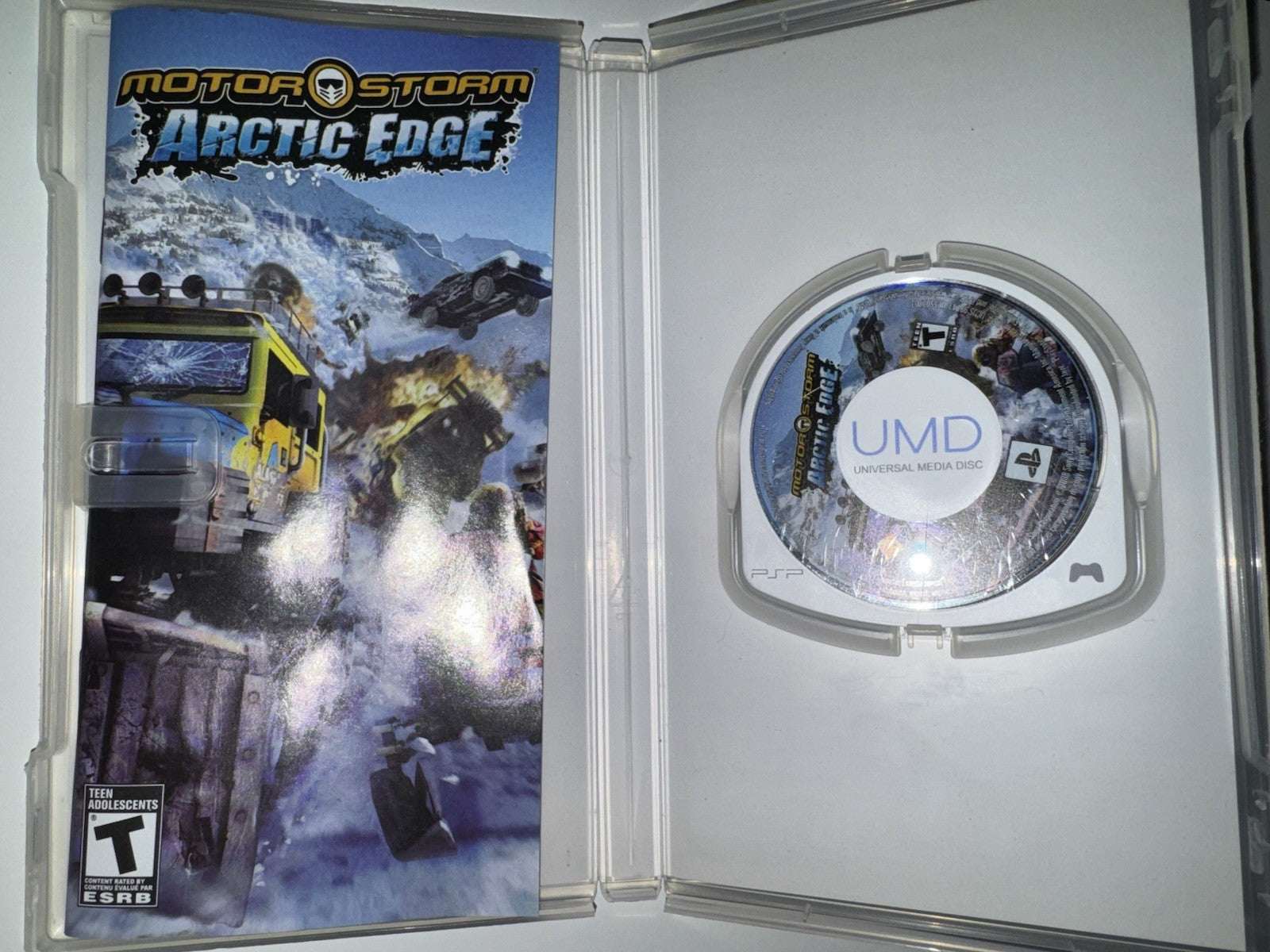 MotorStorm: Arctic Edge (Sony PSP, 2009) CIB COMPLETE PSP