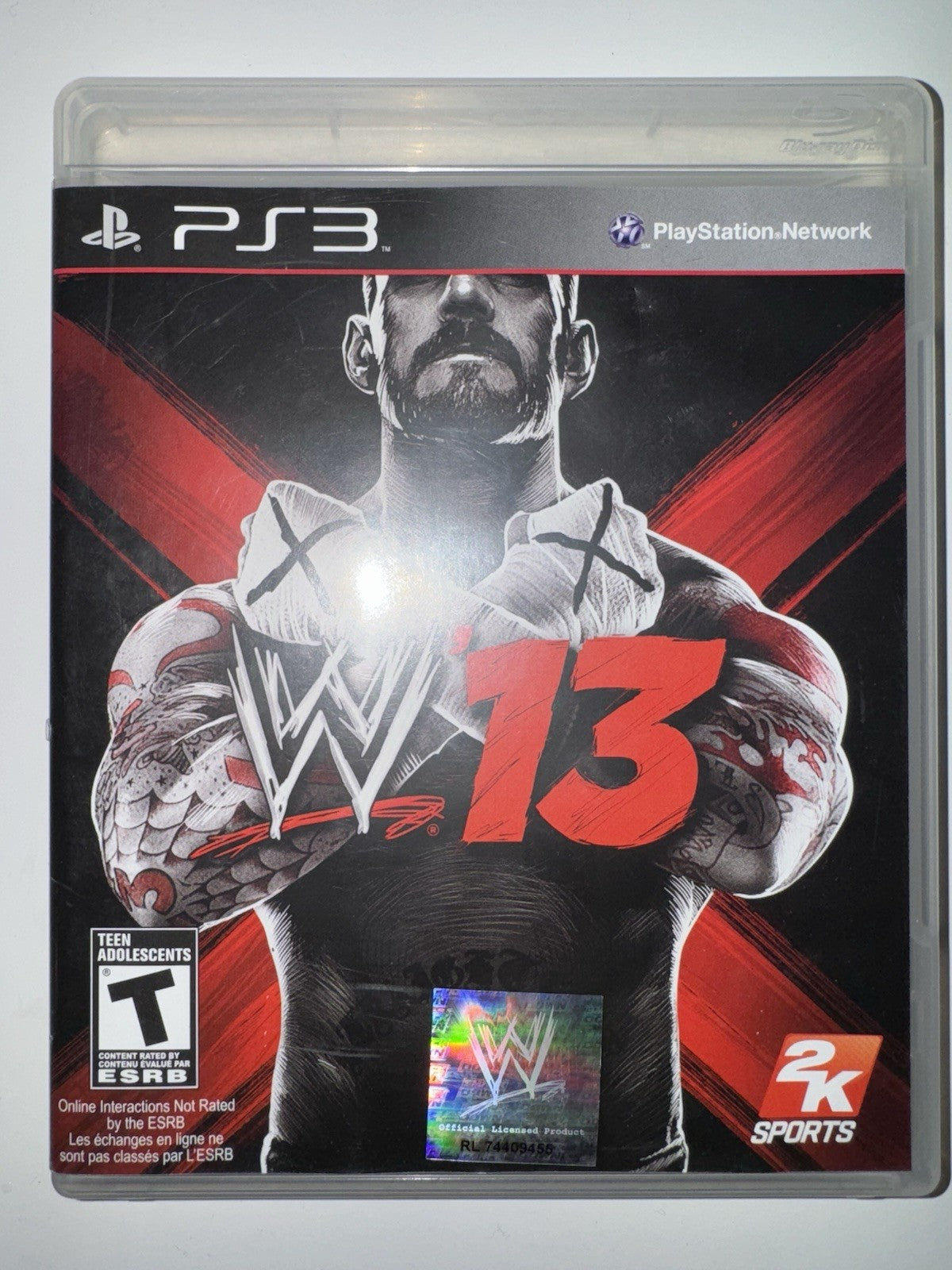 WWE '13 (Sony PlayStation 3, 2012) CIB COMPLETE + MANUAL PS3