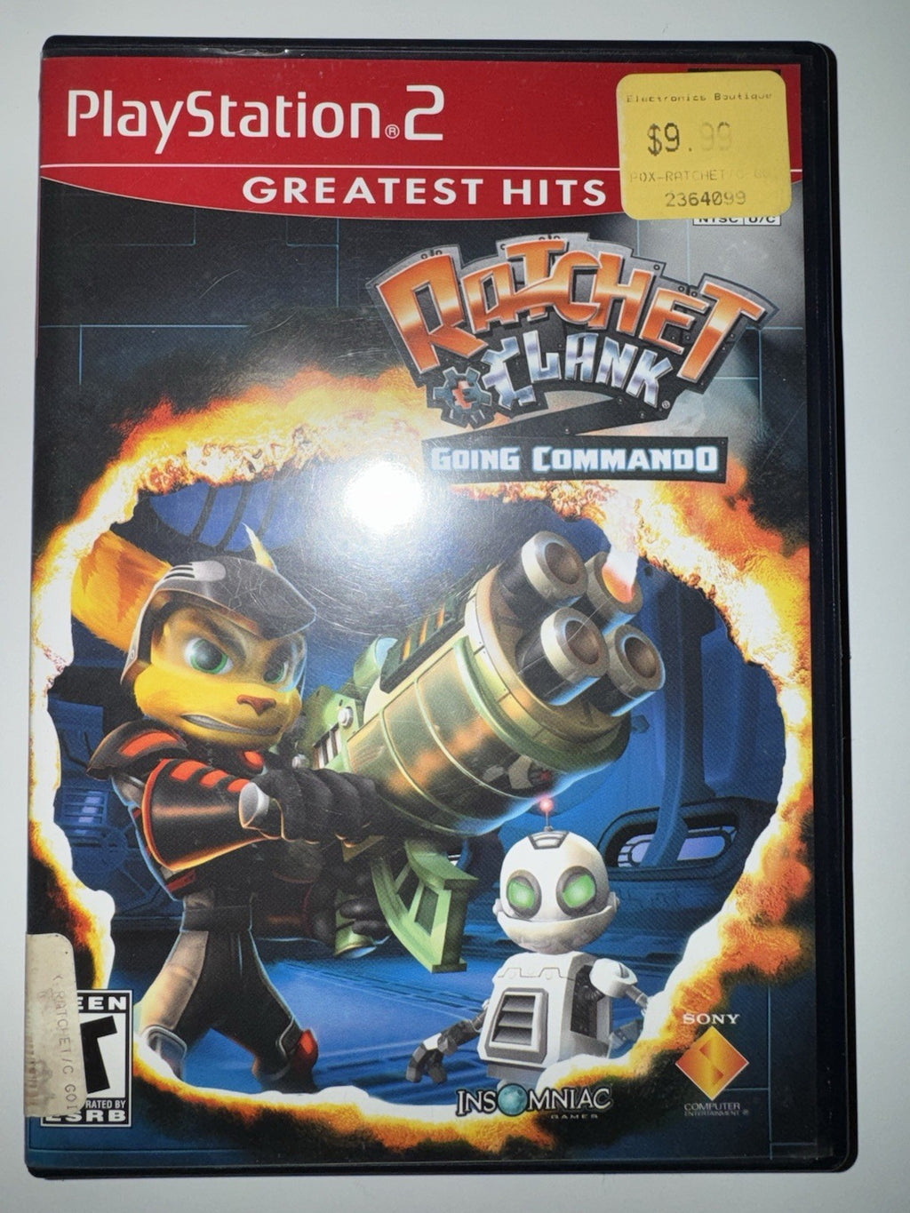 Ratchet and Clank: Going Commando (Sony PlayStation 2, 2003) PS2