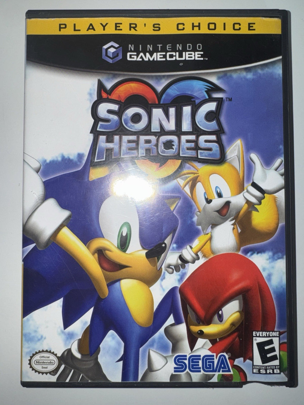 Sonic Heroes (Nintendo GameCube, 2004) CIB COMPLETE GC (Player’s Choice)