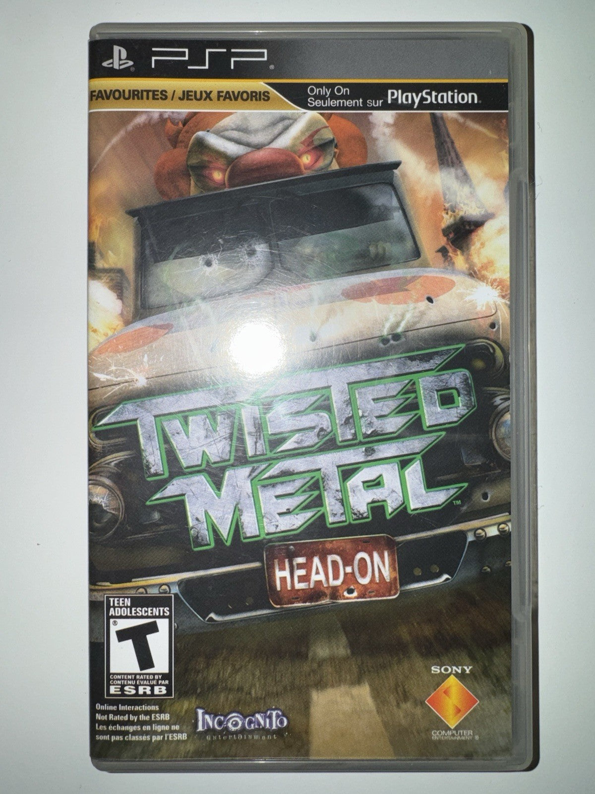 Twisted Metal: Head-On (Sony PSP, 2005) CIB COMPLETE PSP