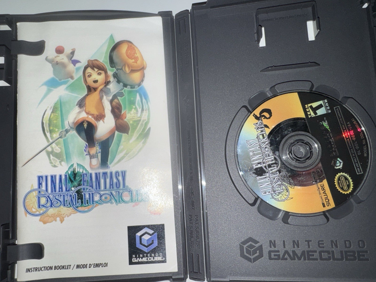 Final Fantasy: Crystal Chronicles (Nintendo GameCube, 2004) CIB COMPLETE GC