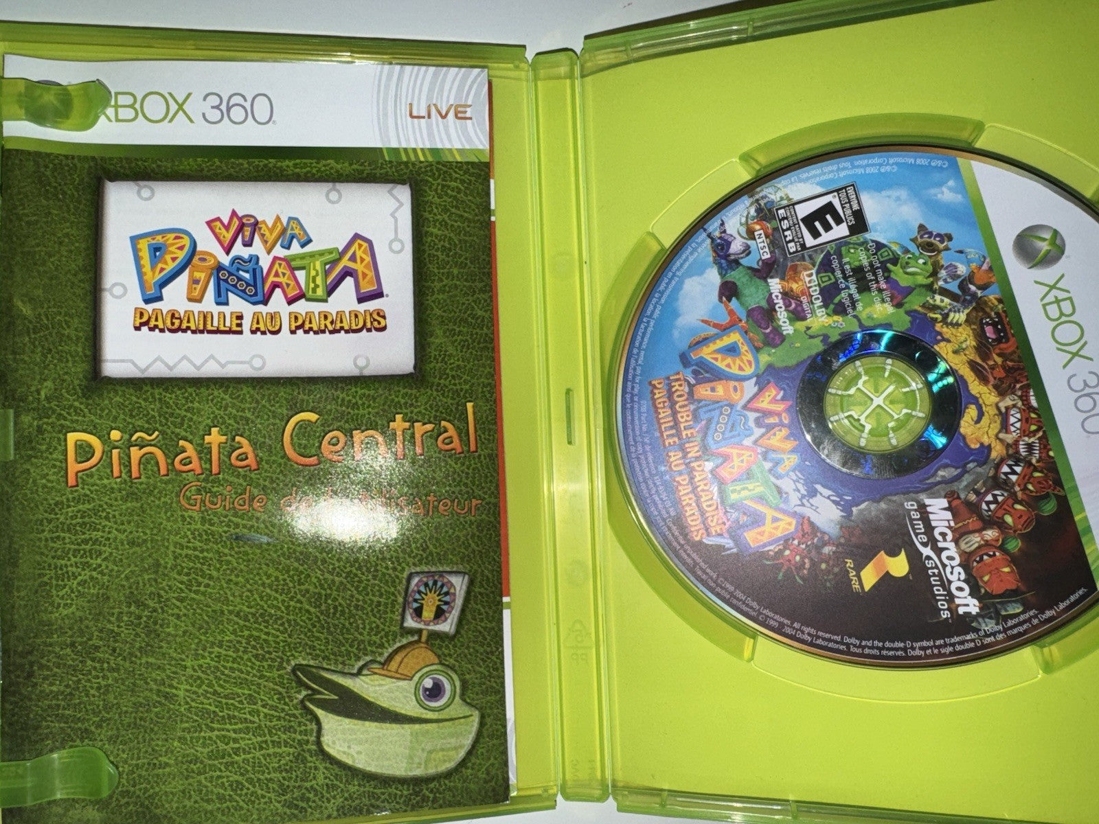 Viva Pinata: Trouble in Paradise (Microsoft Xbox 360, 2008) CIB COMPLETE XB360