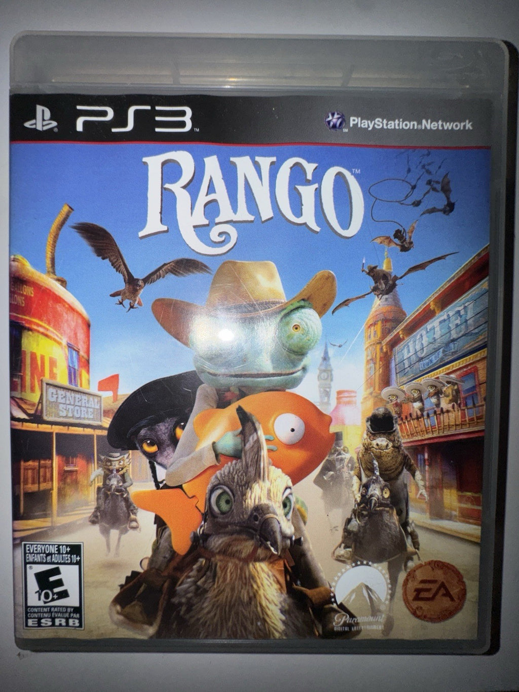 Rango (Sony PlayStation 3 PS3, 2011) CIB Complete with Manual