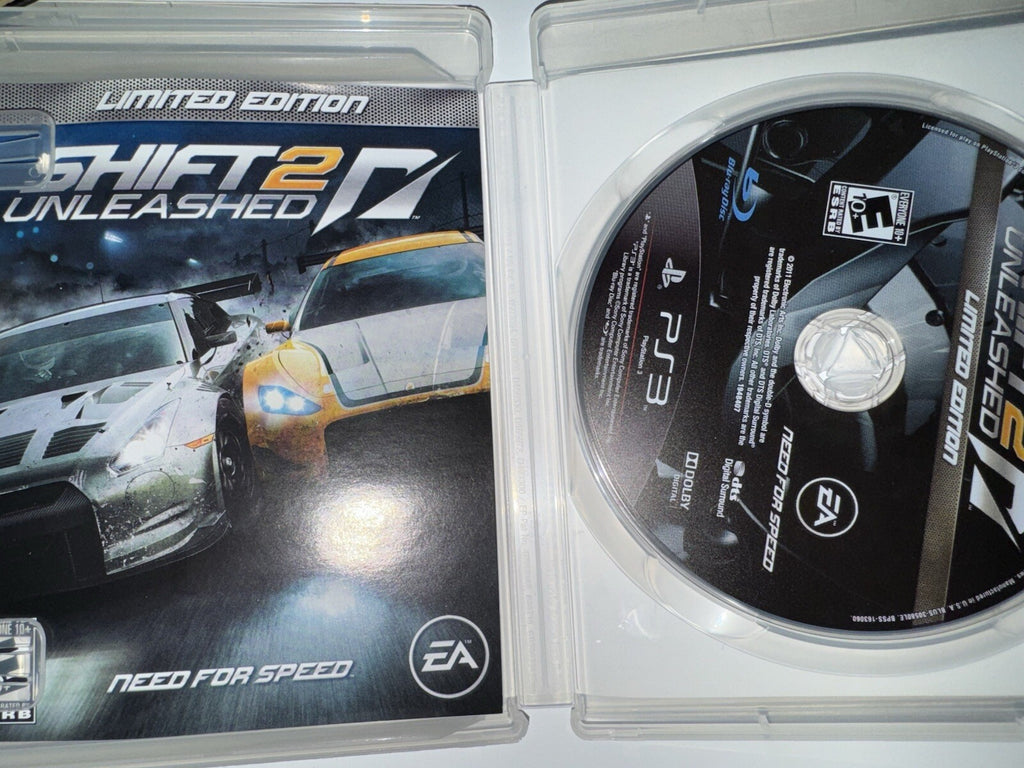 Shift 2: Unleashed -- Limited Edition (Sony PlayStation 3, 2011) PS3 CIB