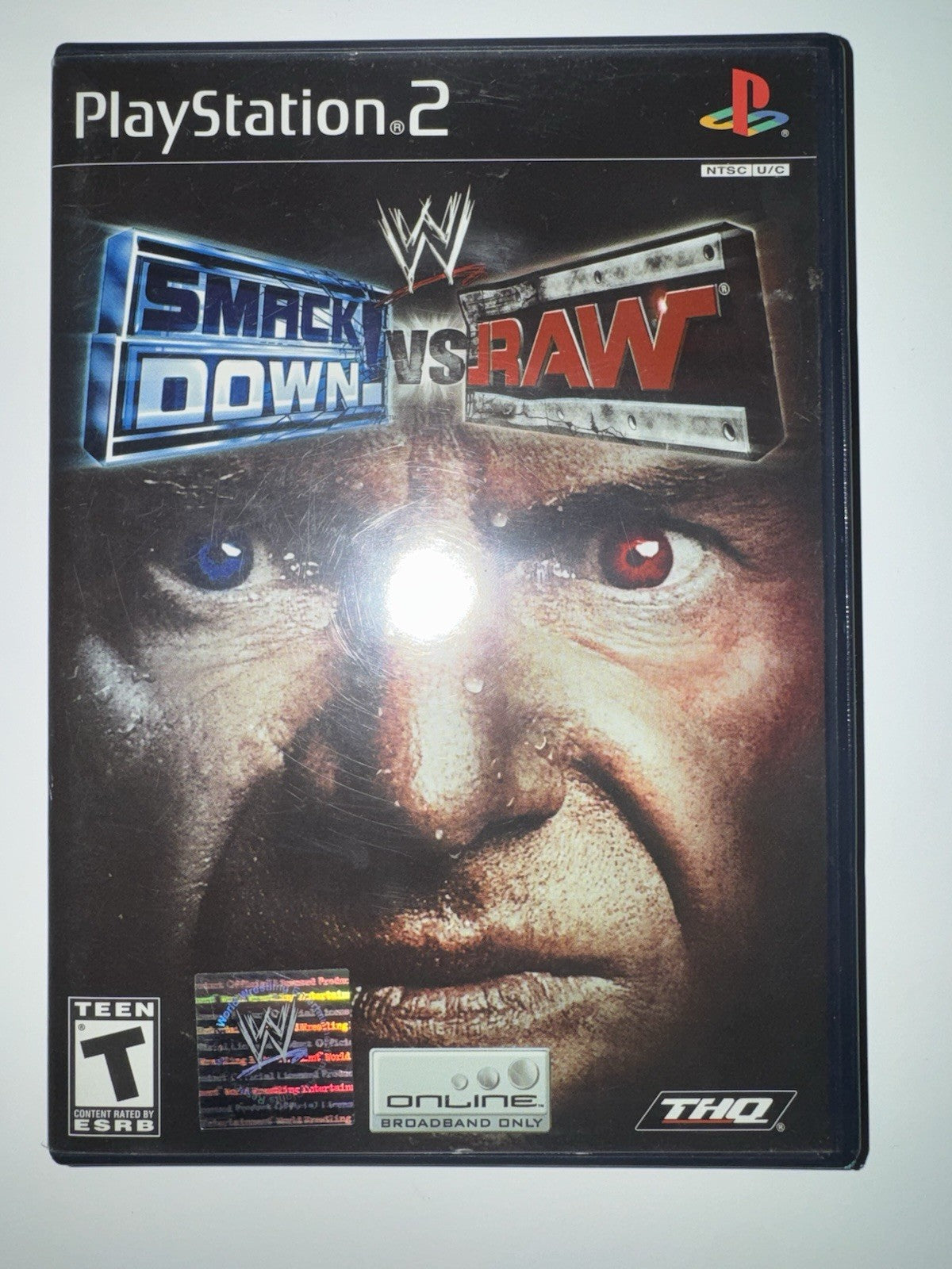 WWE SmackDown vs. Raw (Sony PlayStation 2, 2004) CIB COMPLETE PS2