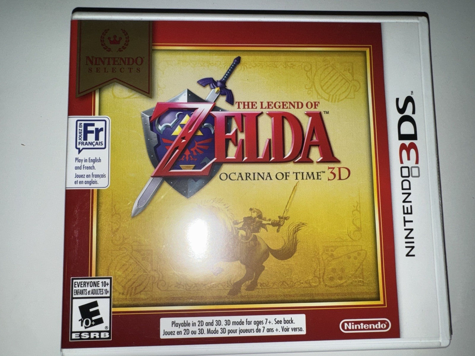 The Legend of Zelda: Ocarina of Time 3D (Nintendo 3DS, 2011) 3DS