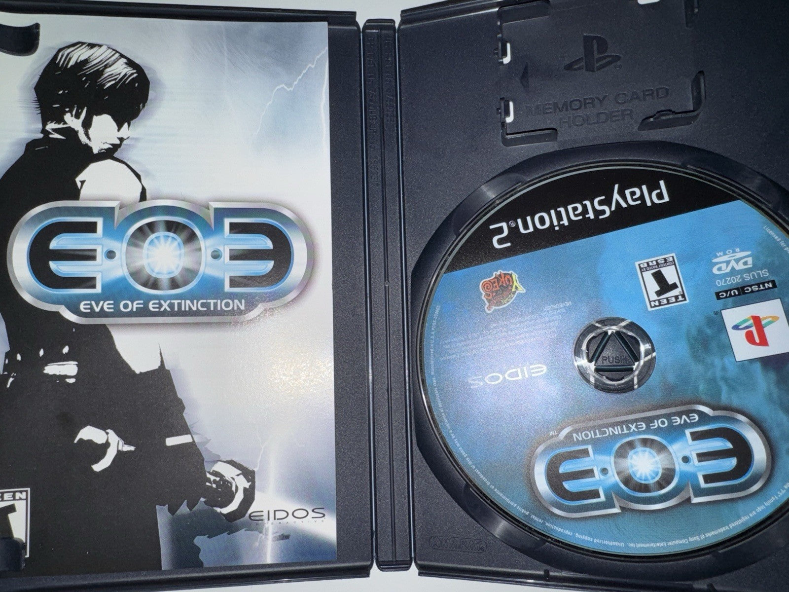 EOE: Eve of Extinction (Sony PlayStation 2, 2002) CIB COMPLETE PS2