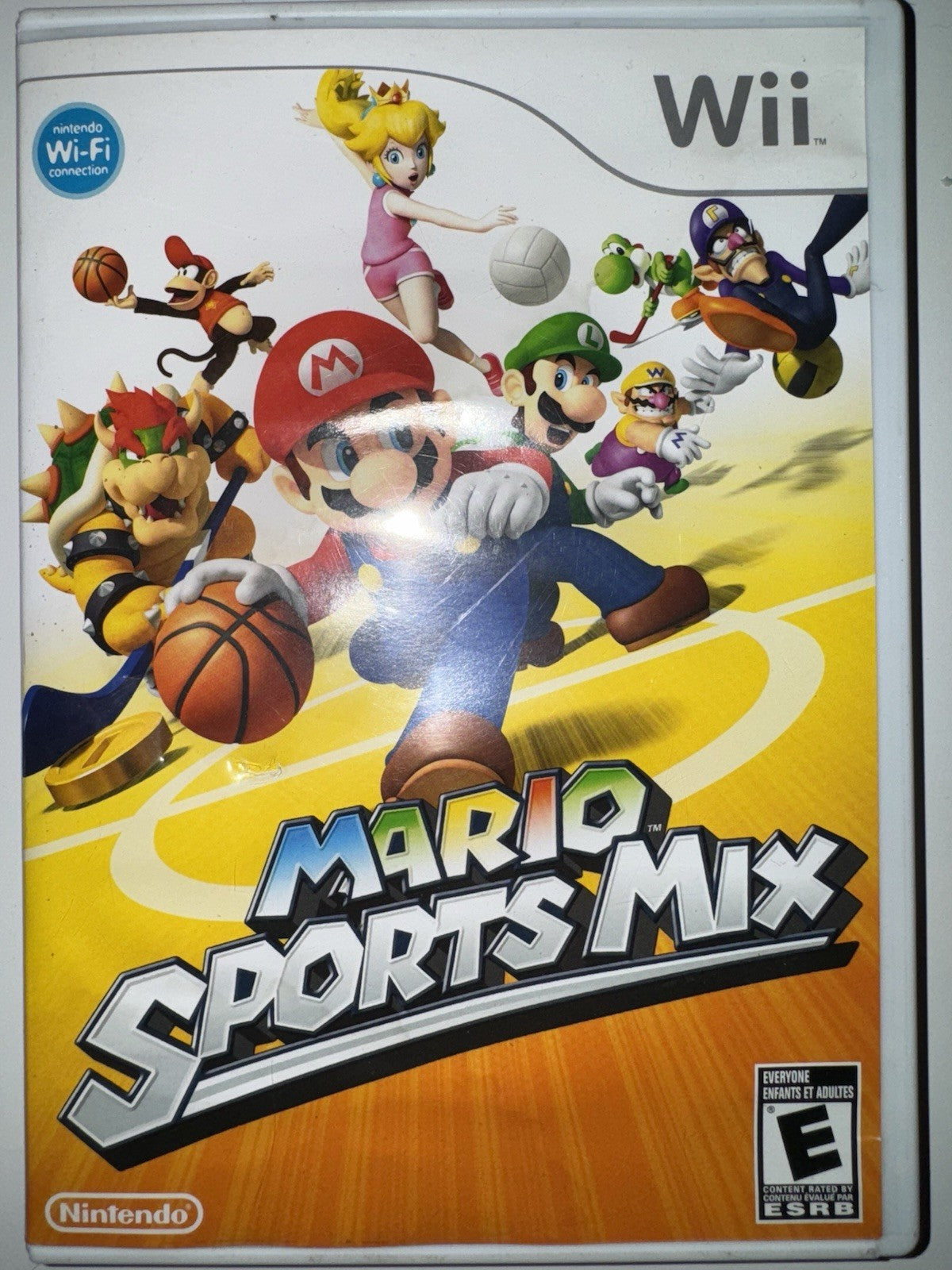 Mario Sports Mix (Nintendo Wii, 2011) CIB COMPLETE + MANUAL Wii