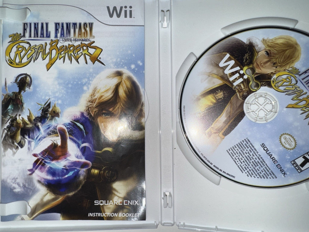 Final Fantasy Crystal Chronicles: The Crystal Bearers (Nintendo Wii, 2009) CIB