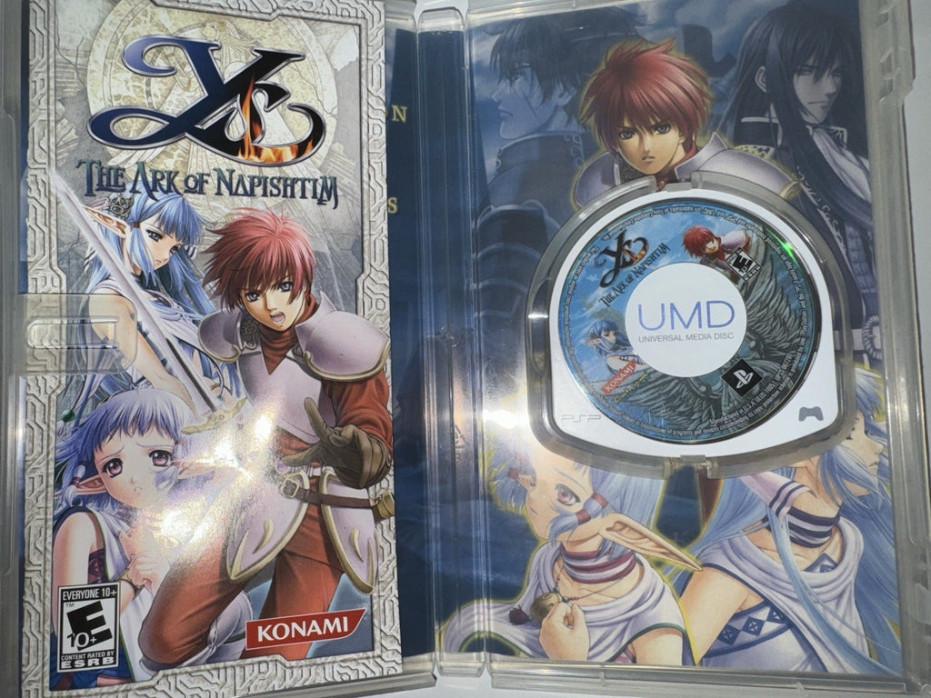 Ys: The Ark of Napishtim (Sony PSP, 2006) CIB COMPLETE PSP