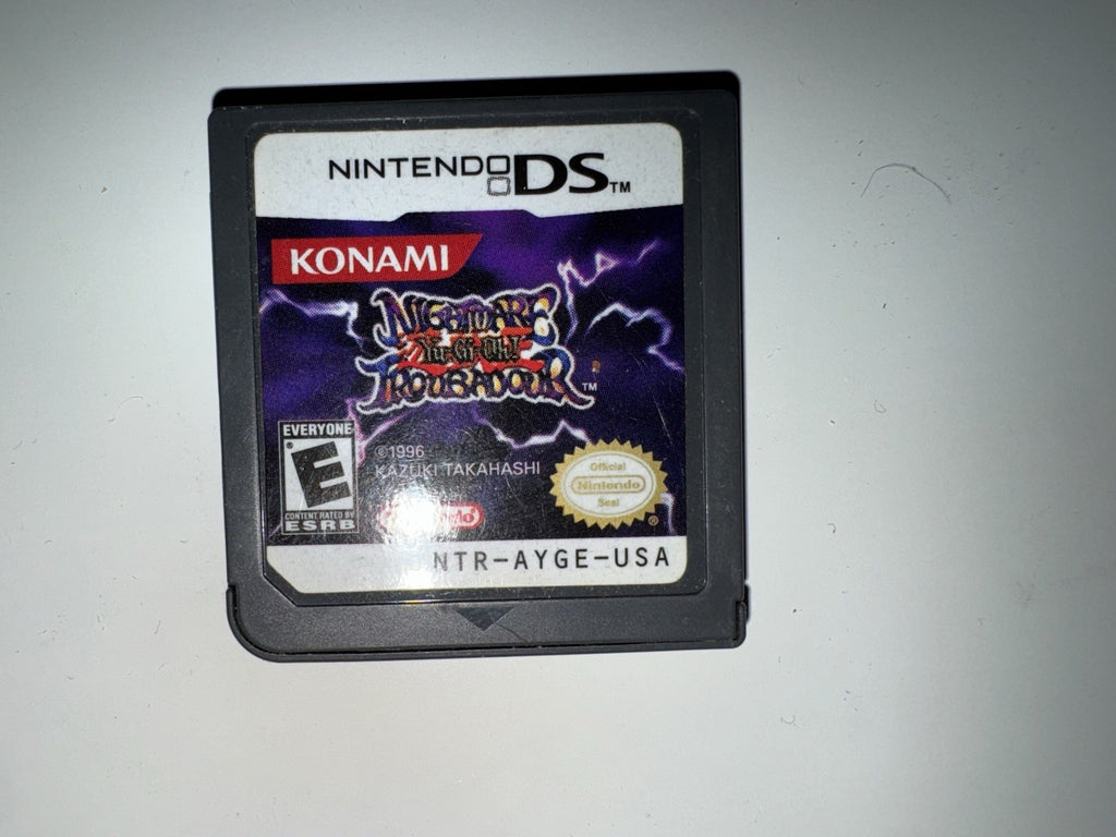 Yu-Gi-Oh Nightmare Troubadour (Nintendo DS, 2005) CART ONLY GBA