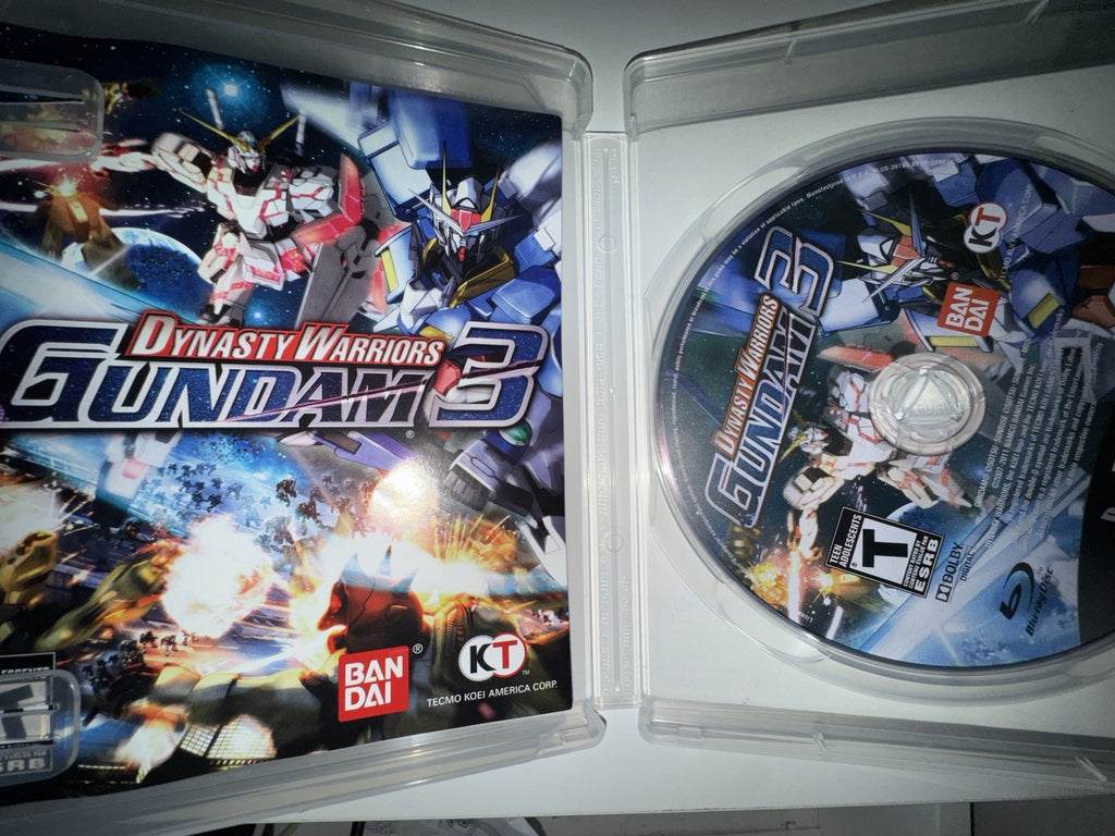 Dynasty Warriors: Gundam 3 (Sony PlayStation 3, 2011) PS3 CIB COMPLETE