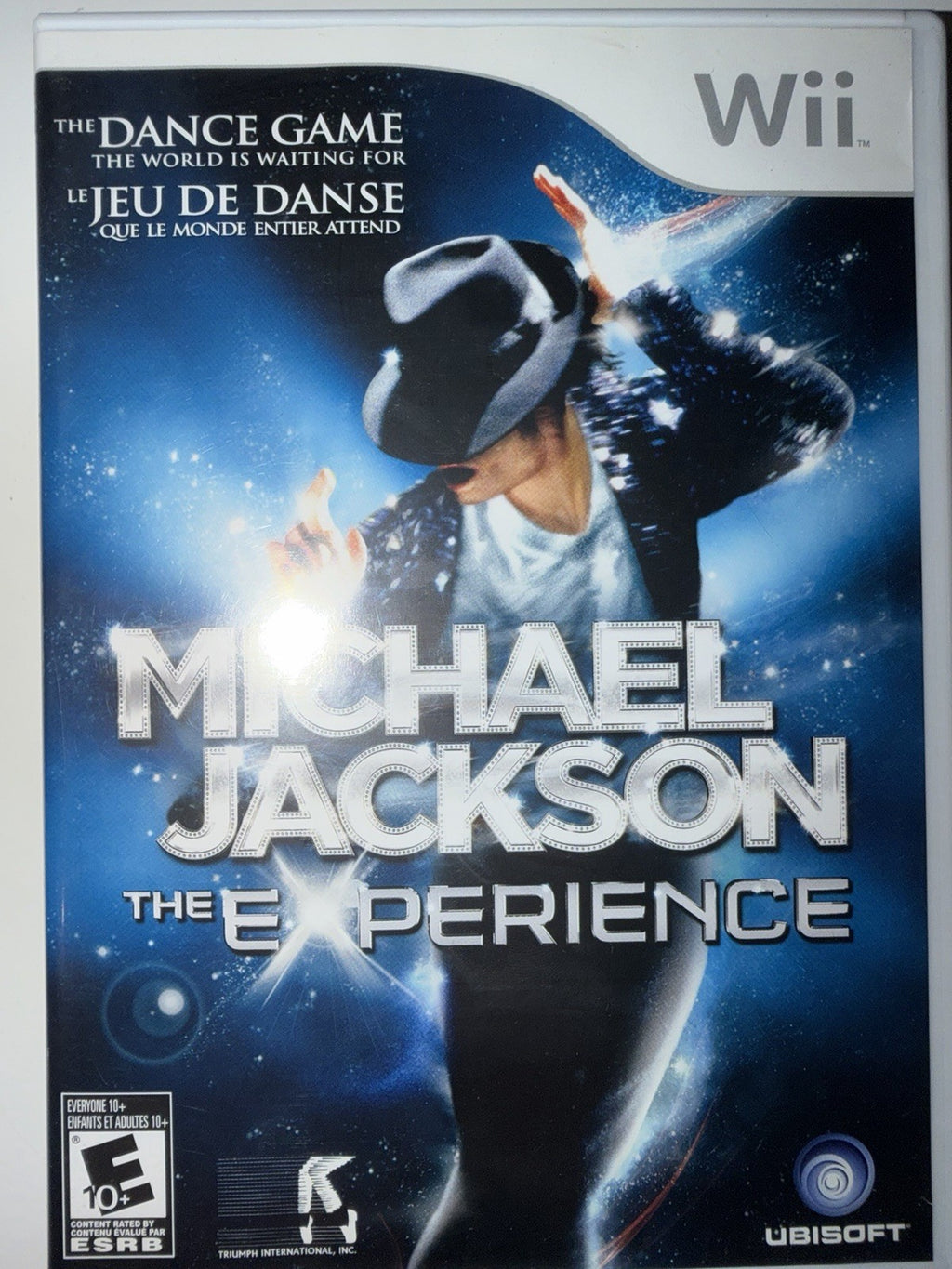 Michael Jackson: The Experience (Nintendo Wii, 2010) CIB COMPLETE WII