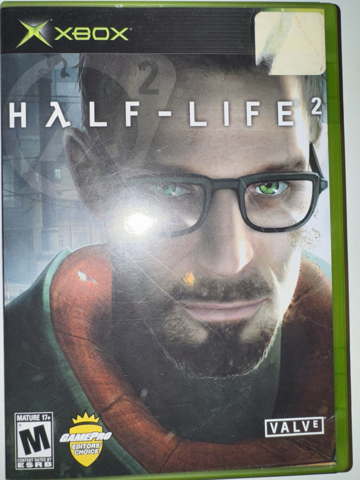 Half-Life 2 (Microsoft Xbox, 2005) CIB COMPLETE + MANUAL OG XBOX XB
