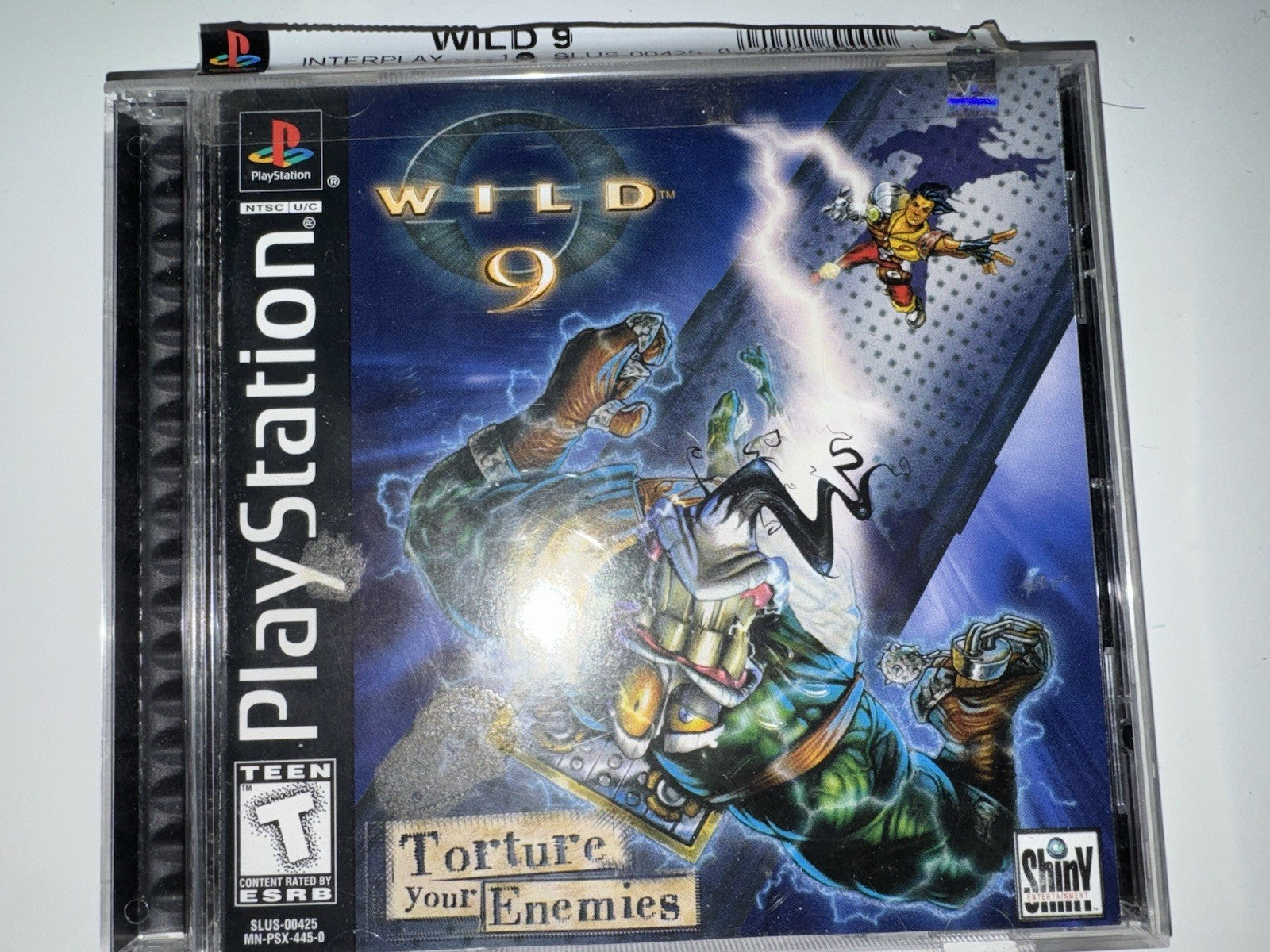 Wild 9 (Sony PlayStation 1, 1998) CIB COMPLETE PS1