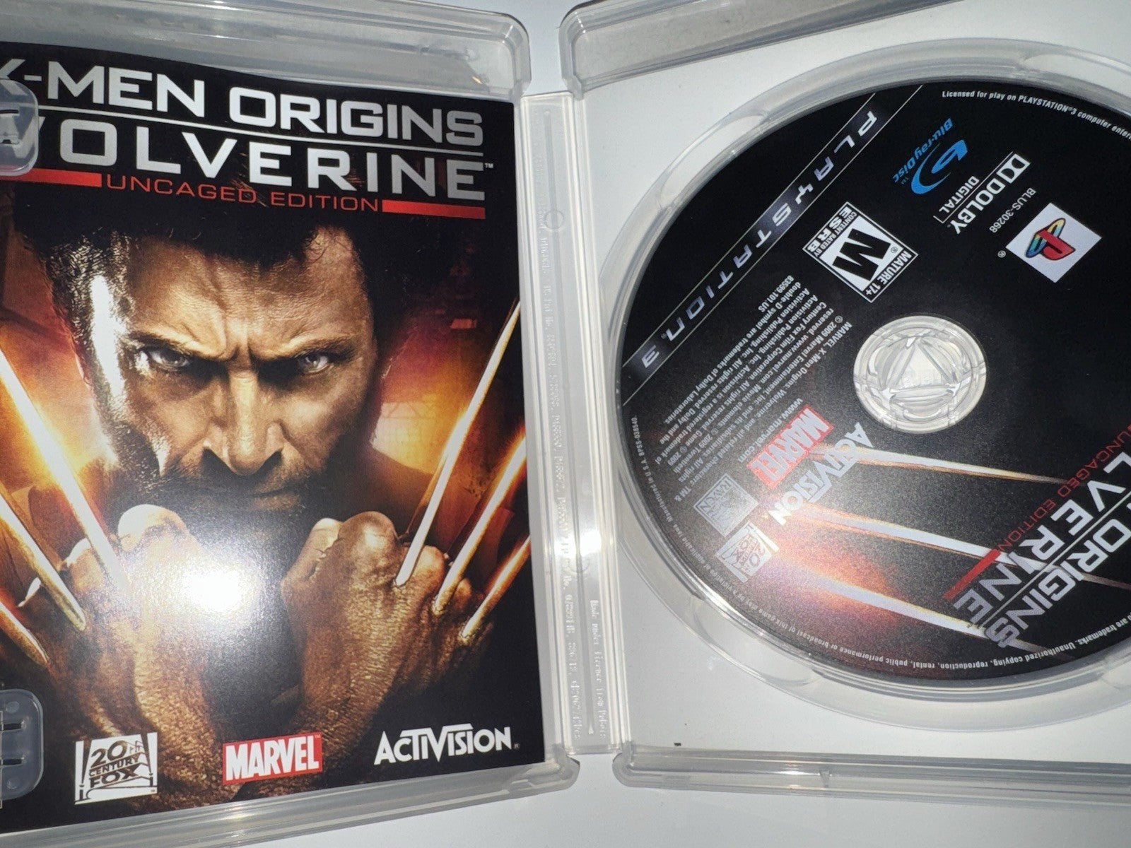X-Men Origins: Wolverine Uncaged Edition (PlayStation 3, 2009) CIB COMPLETE PS3