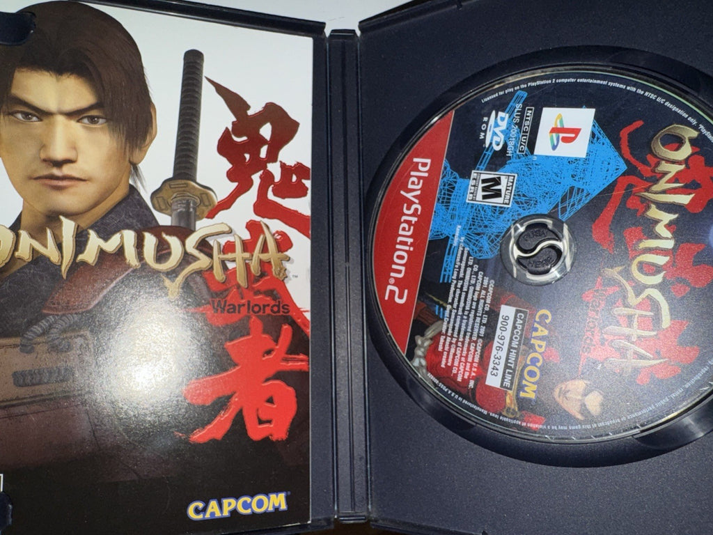 Onimusha: Warlords (Sony PlayStation 2) CIB COMPLETE + MANUAL PS2