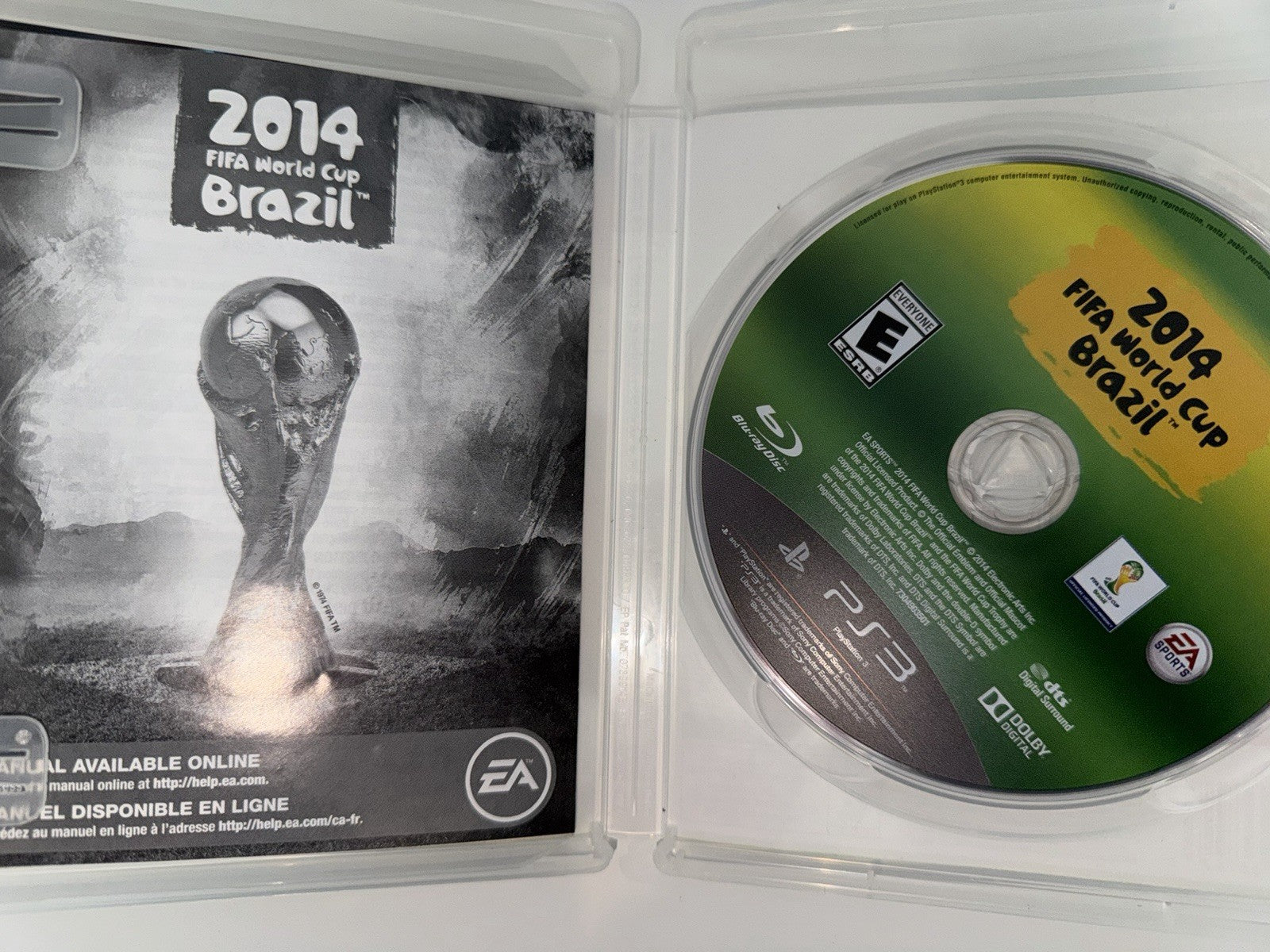 2014 FIFA World Cup Brazil (Sony PlayStation 3) CIB COMPLETE PS3