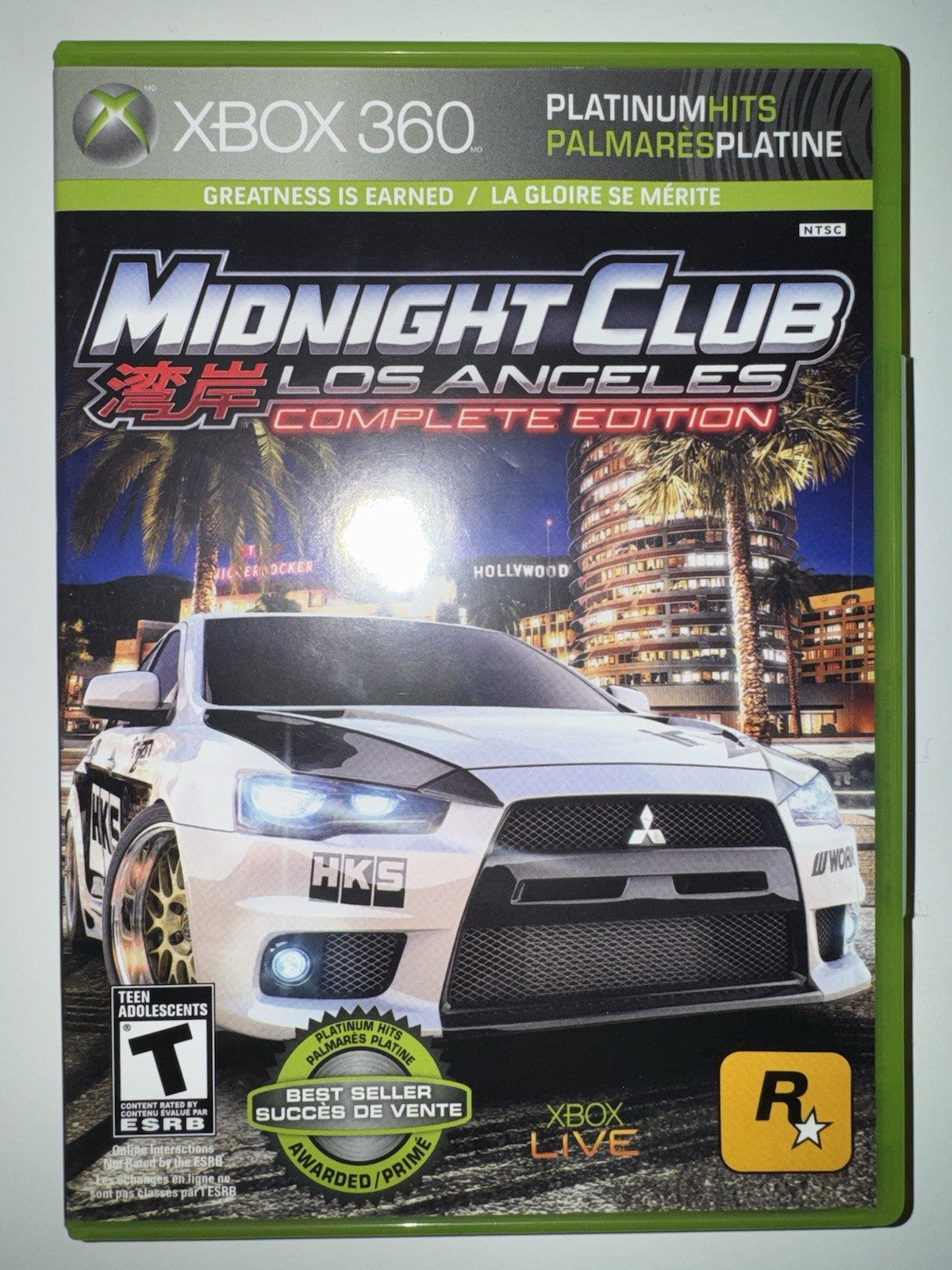 Midnight Club: Los Angeles Complete Edition (Microsoft Xbox 360, 2009) CIB XB360