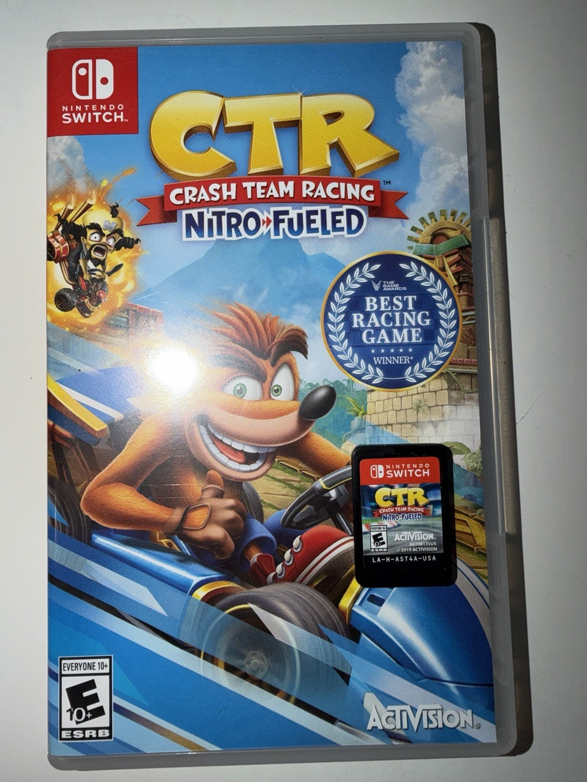 Crash Team Racing: Nitro Fueled, Nintendo Switch, CIB COMPLETE CTR NSW