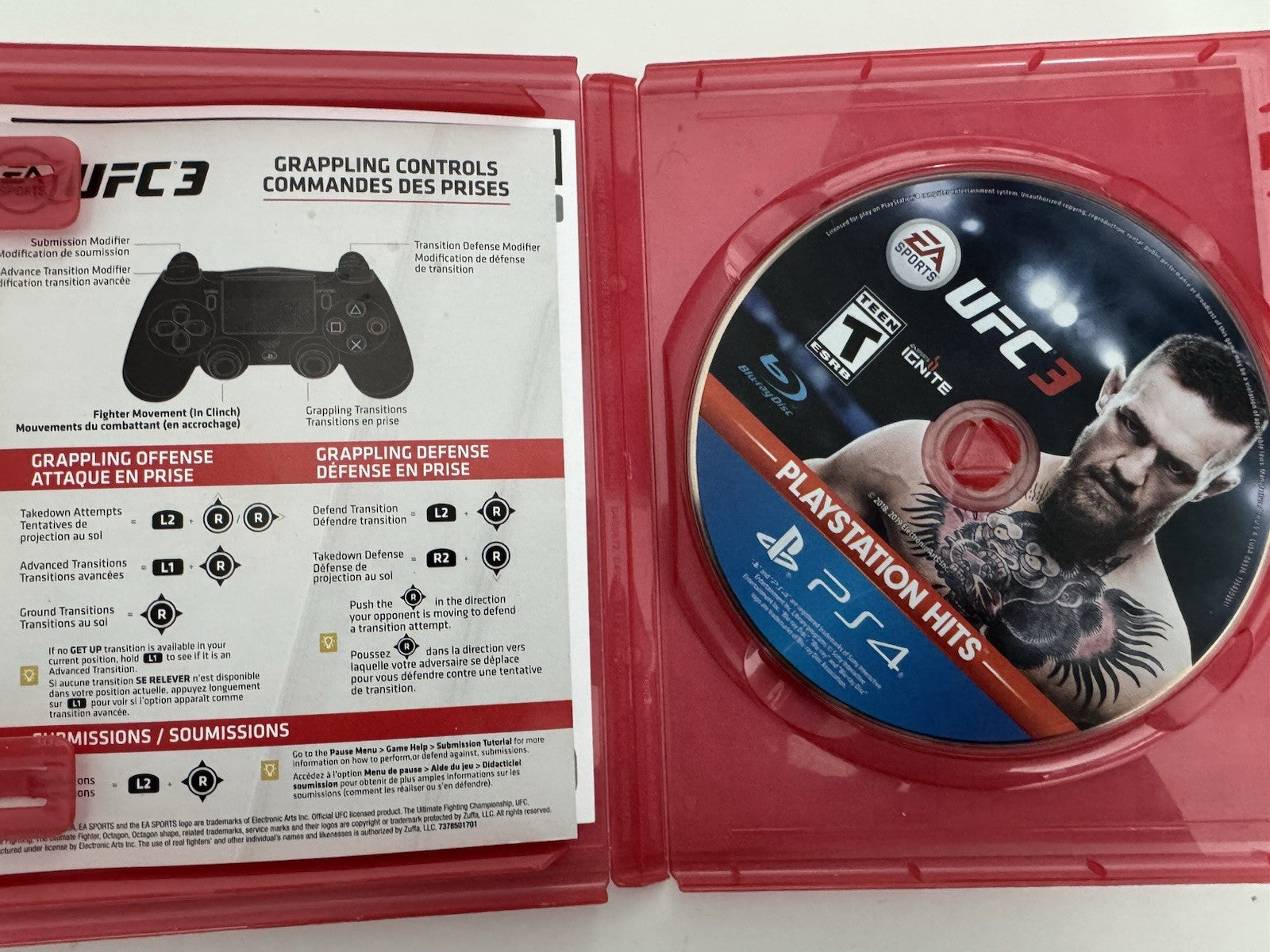 UFC 3 (Sony PlayStation 4, 2019) PS4