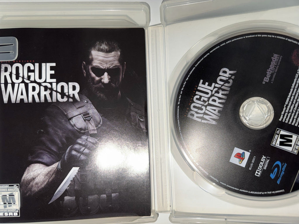 Rogue Warrior (Sony PlayStation 3, 2009) PS3 Complete CIB 
