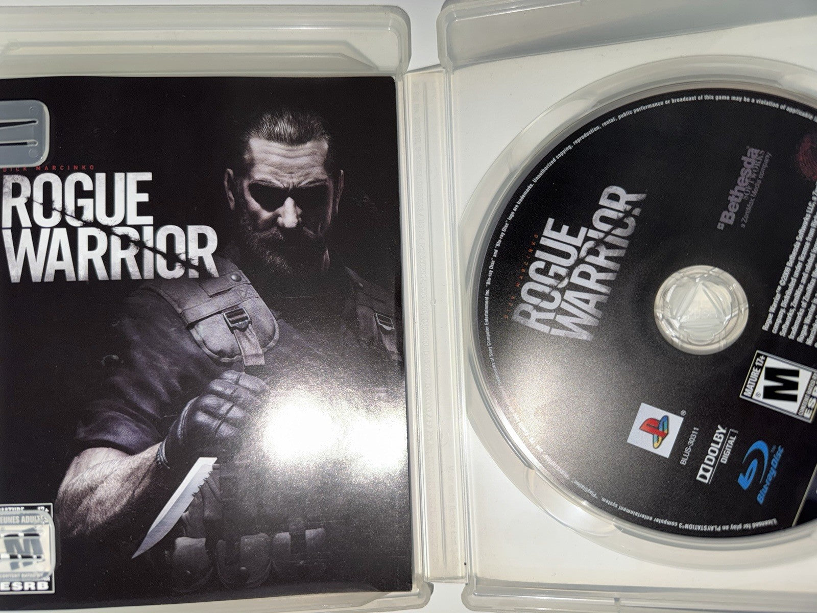 Rogue Warrior (Sony PlayStation 3, 2009) PS3 Complete CIB 