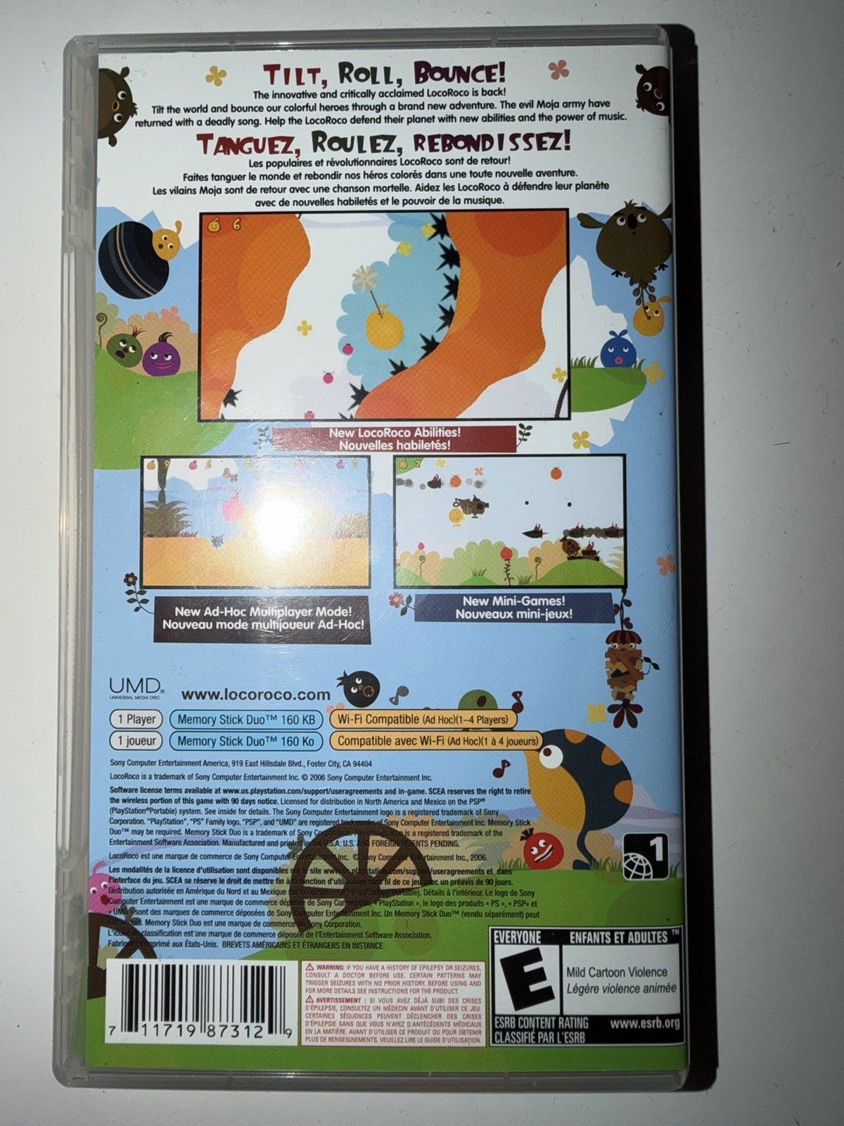 Loco Roco 2 (Sony PSP,  2008) CIB COMPLETE PSP