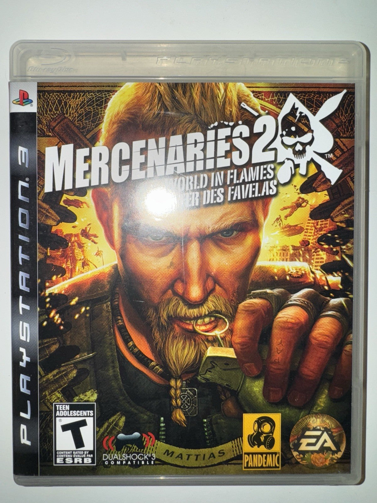 Mercenaries 2: World in Flames Sony PlayStation 3 PS3 CIB COMPLETE + MANUAL