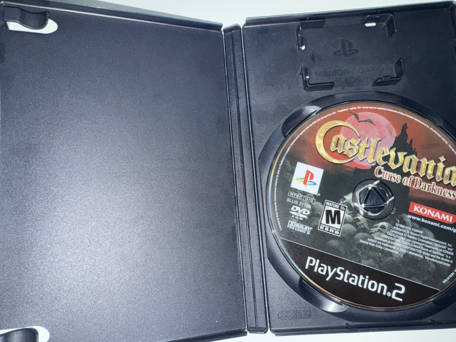 Castlevania: Curse of Darkness (Sony PlayStation 2, 2005) PS2