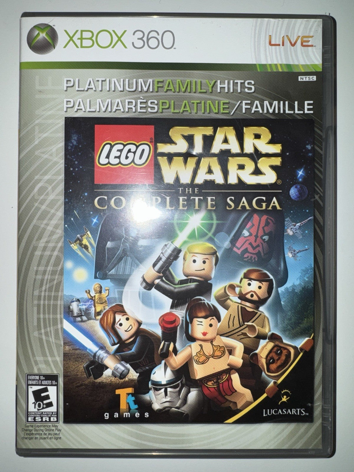 LEGO Star Wars The Complete Saga(Microsoft Xbox 360, 2007) CIB XB360 (PH)
