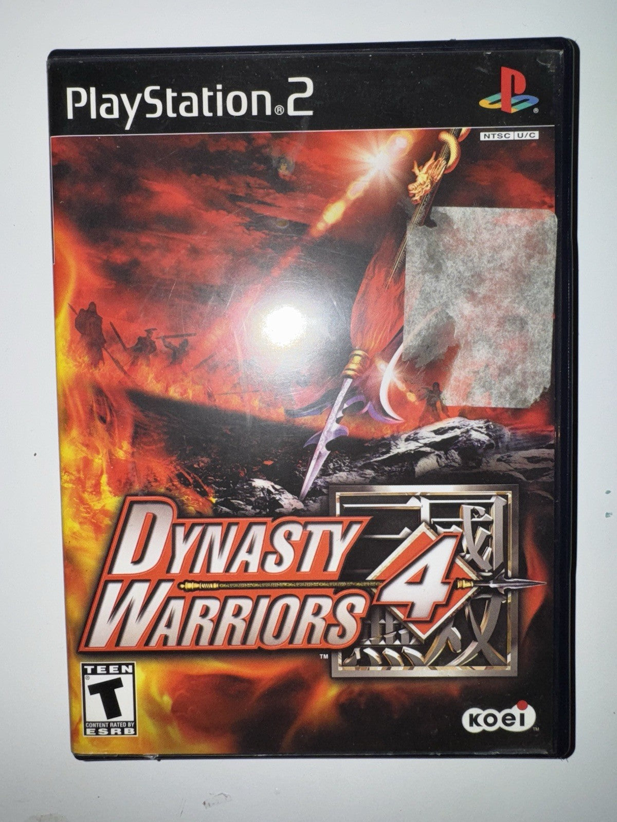 Dynasty Warriors 4 (Sony PlayStation 2, 2003) CIB COMPLETE + MANUAL PS2