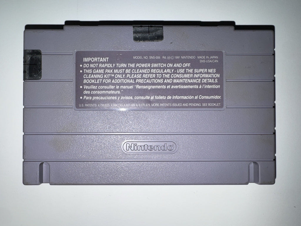 Pushover Super Nintendo SNES