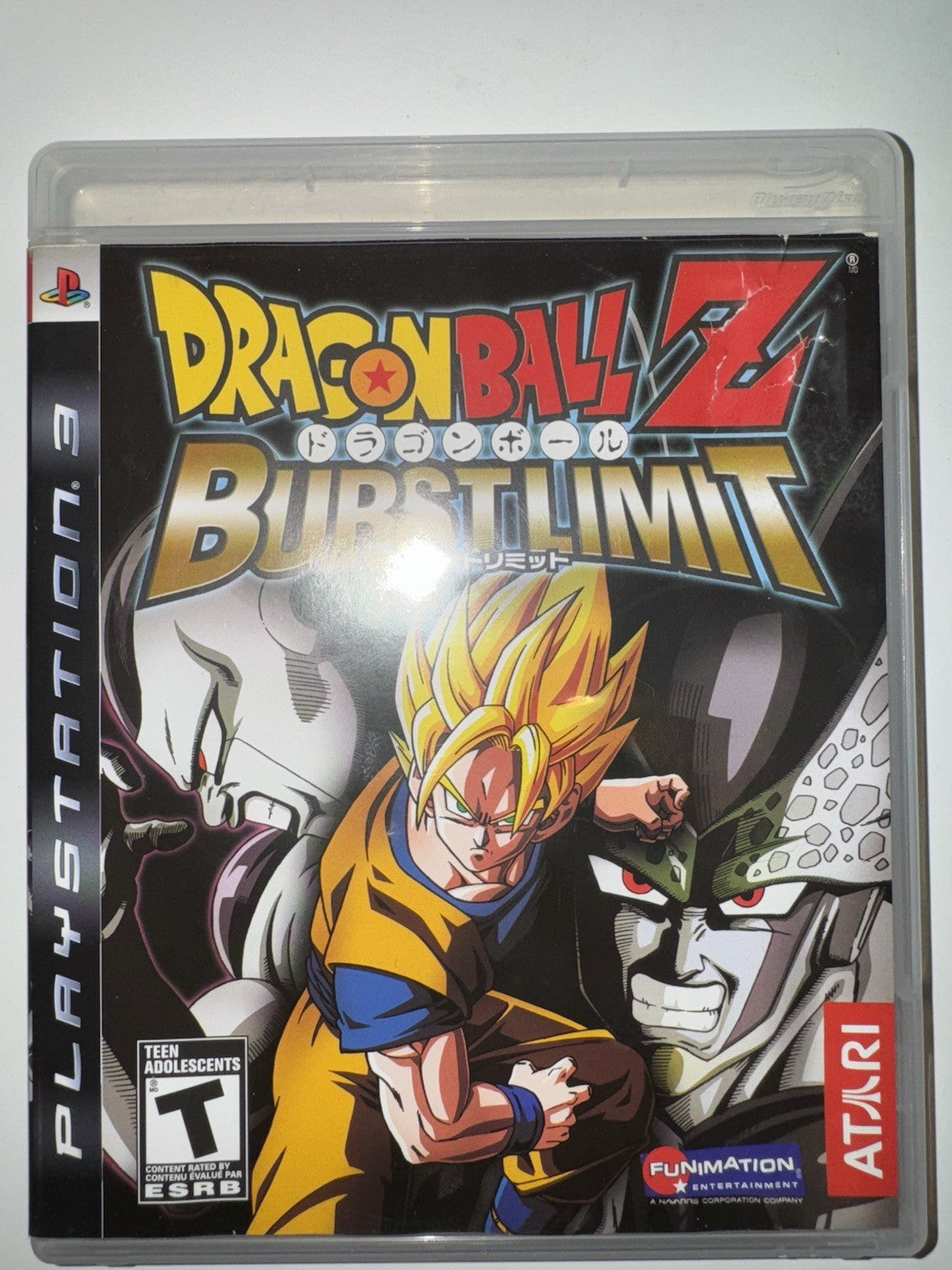 Dragon Ball Z Burst Limit (Sony PlayStation 3, 2008) PS3 