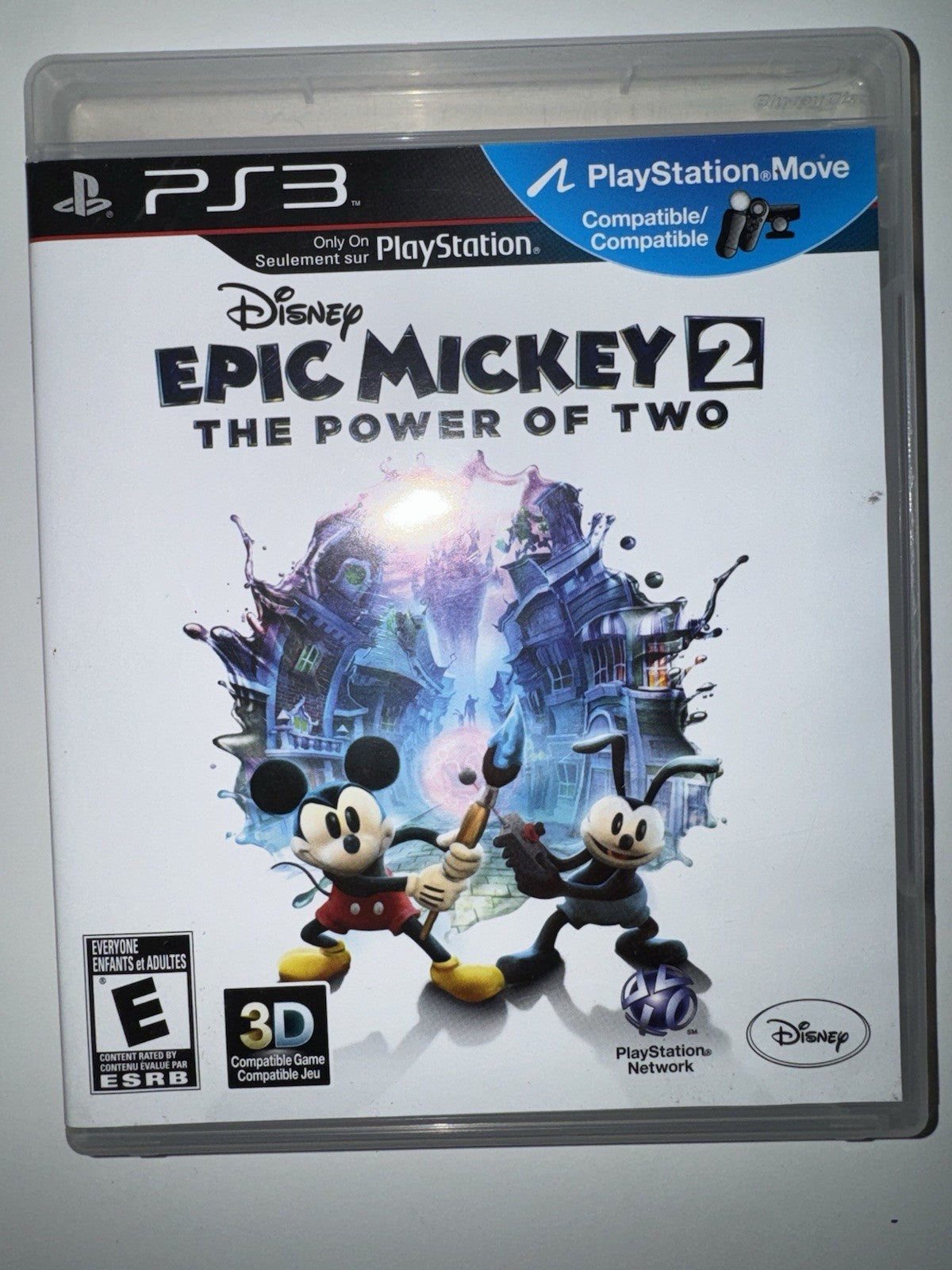 Epic Mickey 2: The Power of Two (Sony Playstation 3, PS3) CIB COMPLETE