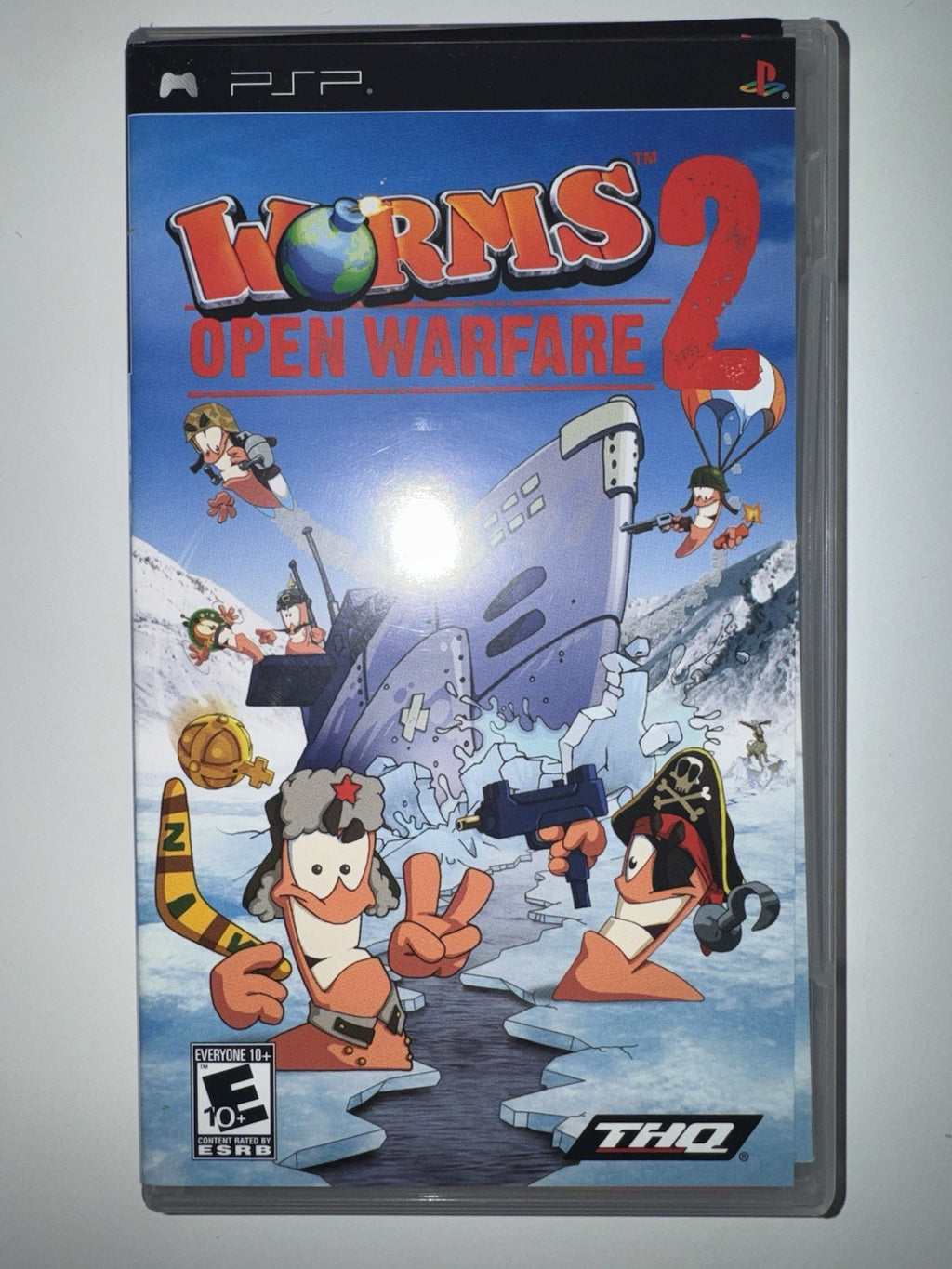Worms: Open Warfare 2 (Sony PSP, 2007) CIB COMPLETE PSP