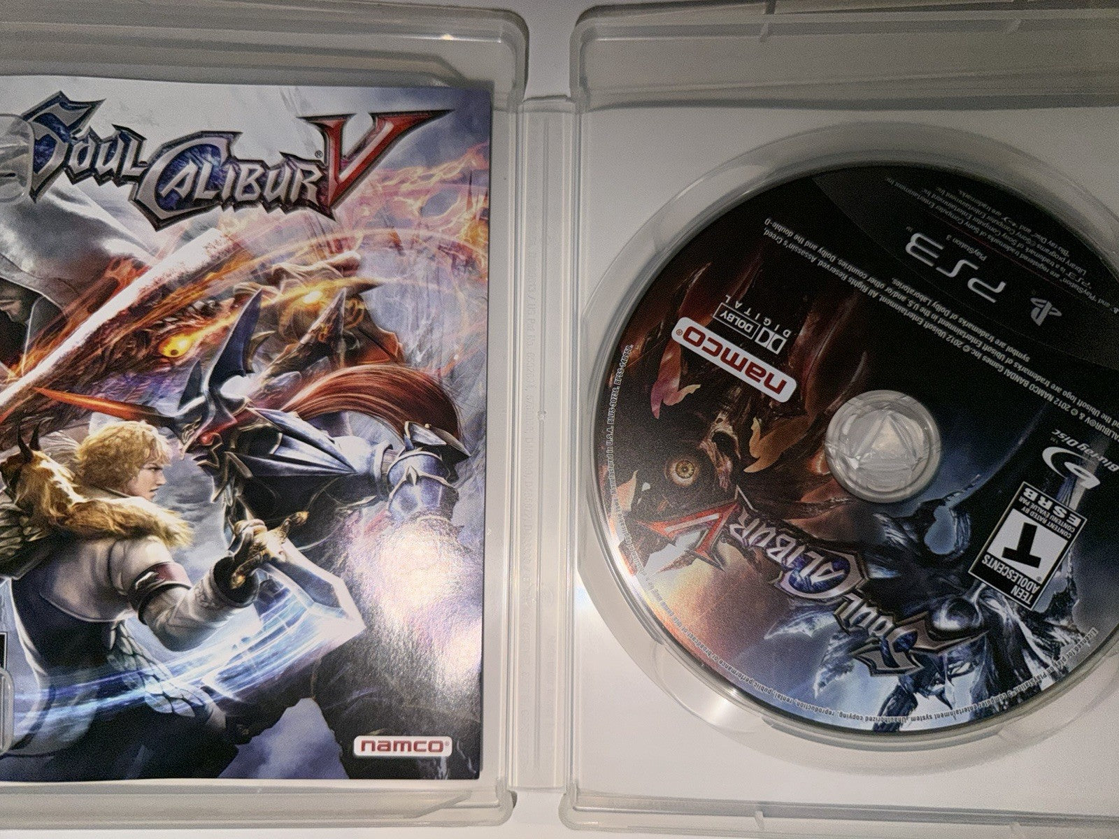 Soul Calibur V 5 (Sony PlayStation 3) CIB COMPLETE PS3