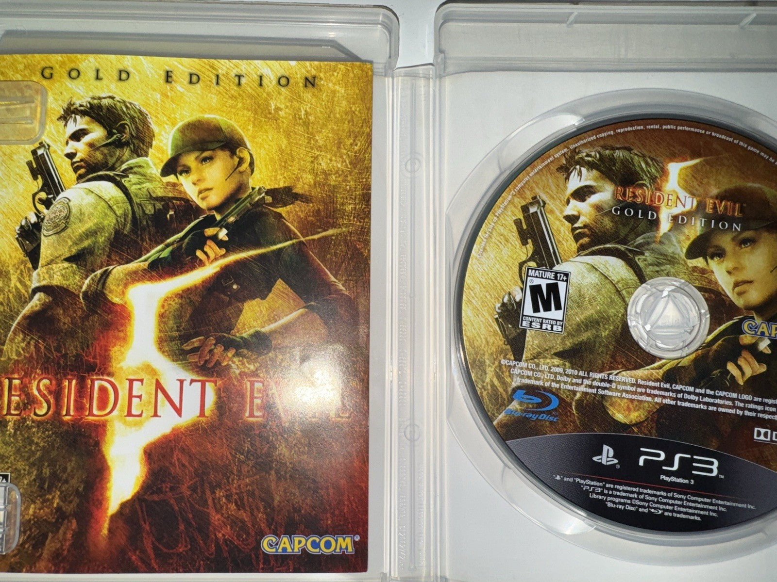 Resident Evil 5: Gold Edition (Sony PlayStation 3, 2010) CIB COMPLETE PS3