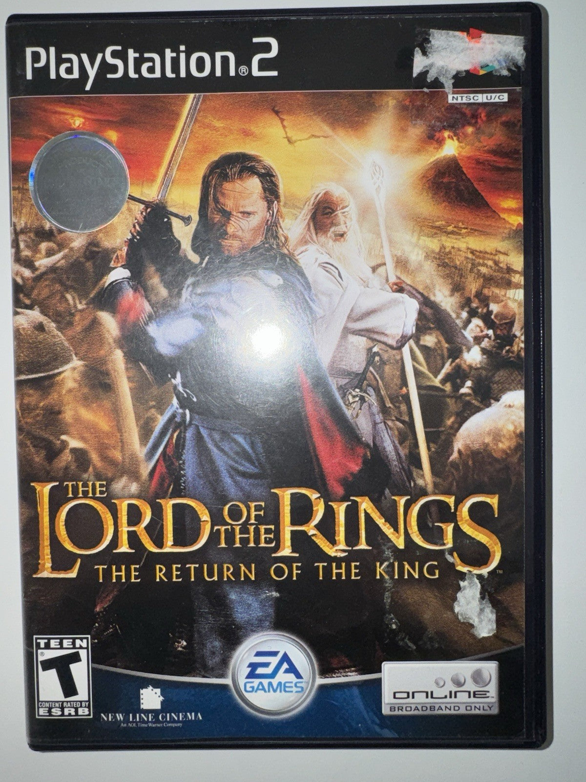 The Lord of the Rings Return of the King PS2 PlayStation 2 COMPLETE CIB