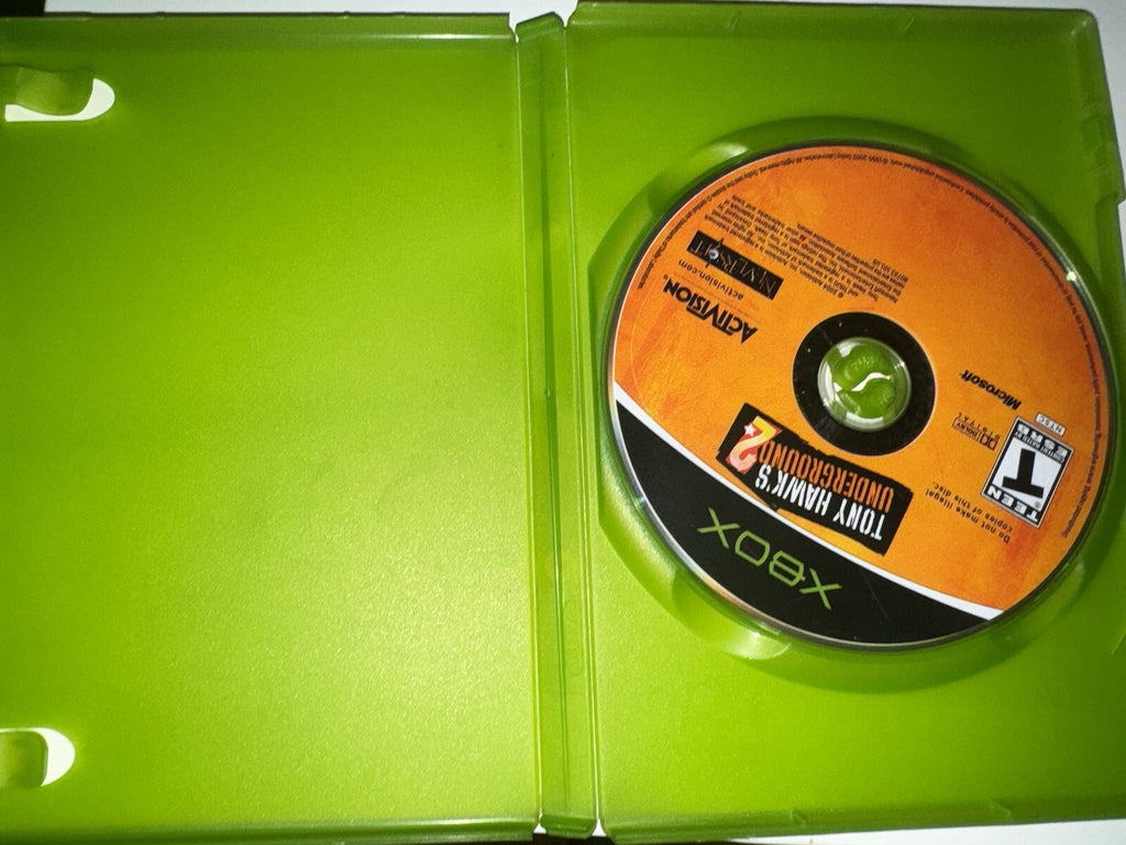 Tony Hawk's Underground 2 (Microsoft Xbox, 2004) COMES IN BOX NO MANUAL