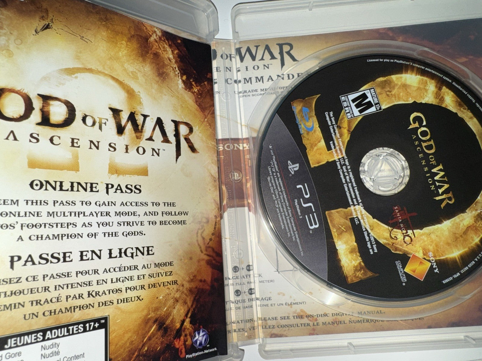 God of War Ascension - Sony PlayStation 3 PS3